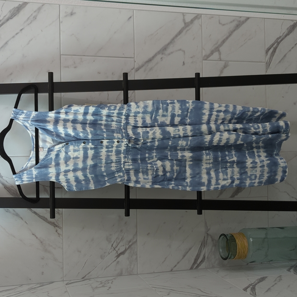 Girls tie dye jumpsuit